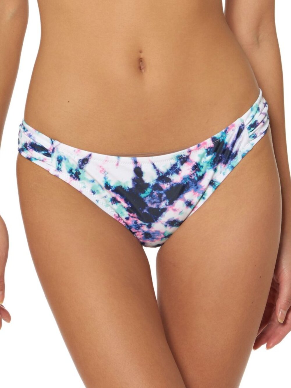 Jessica Simpson Womens Tie-Dyed Hipster Bikini Bottoms